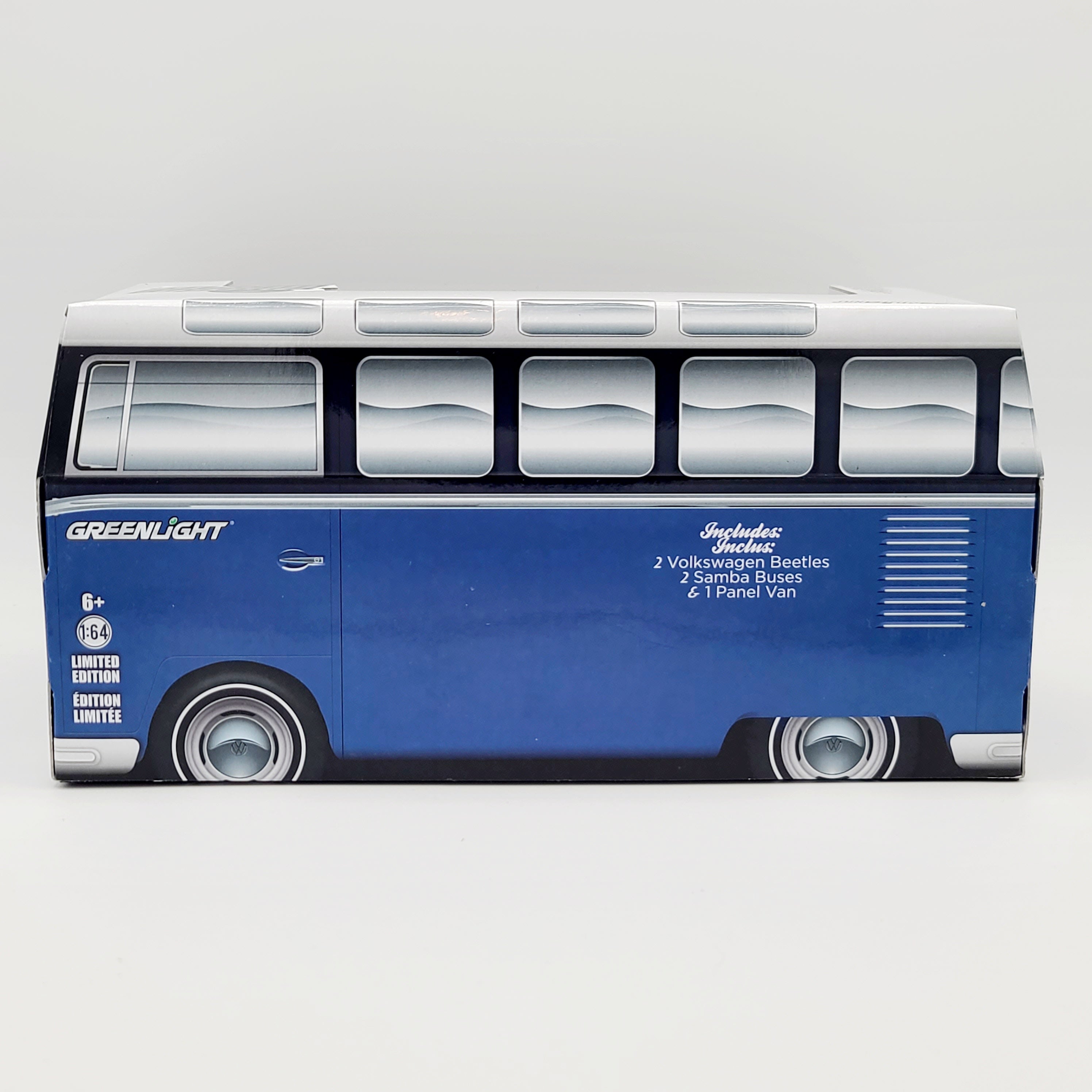 GreenLight "The Amazing Volkswagen" 5 Car Box Set - VW Beetle Bug Van Bus - 1:64 (2014 Motor World - Limited Edition)